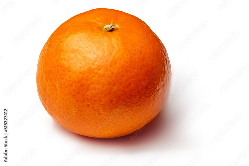 Mandarin isolated on a white background. Mandarin isolated on a white background.