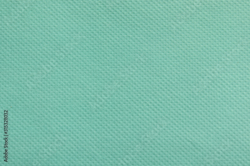 surface of green spunbond bag