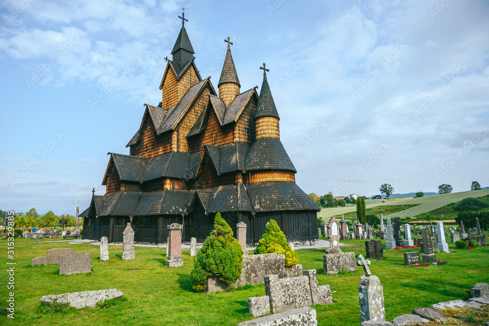 Heddal stave church, Norway Heddal stave church, Norway