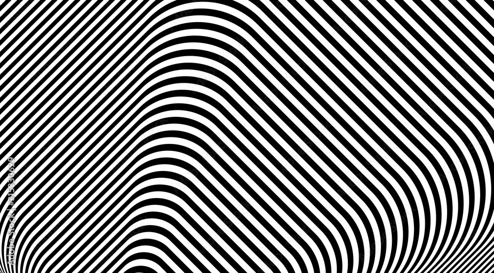 Abstract psychedelic art stripped background vector design. Abstract psychedelic art stripped background vector design.