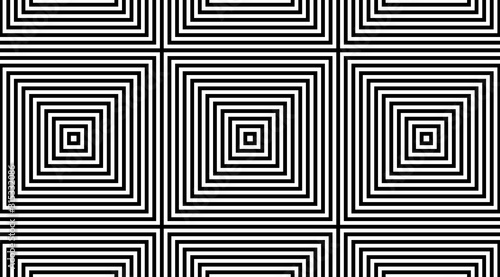 Square geometrical tracery pattern vector design.