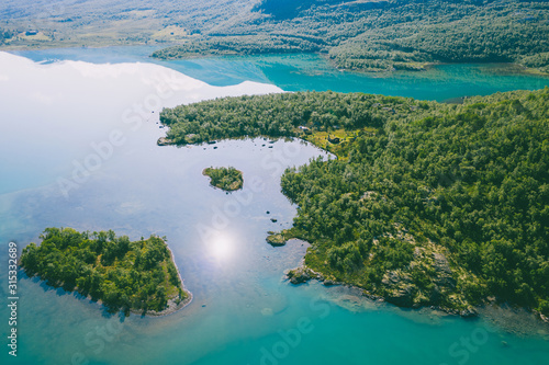 Ovre Sjodalsvatnet lake, Norway