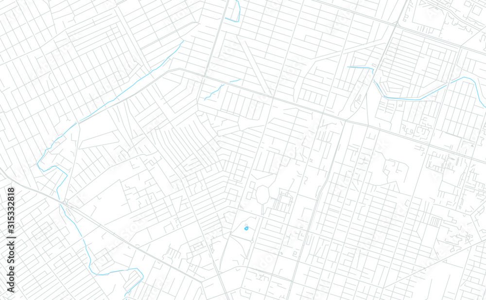 Fototapeta premium Shymkent, Kazakhstan bright vector map