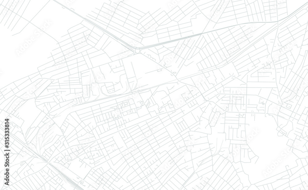 Turkistan, Kazakhstan bright vector map Turkistan, Kazakhstan bright vector map