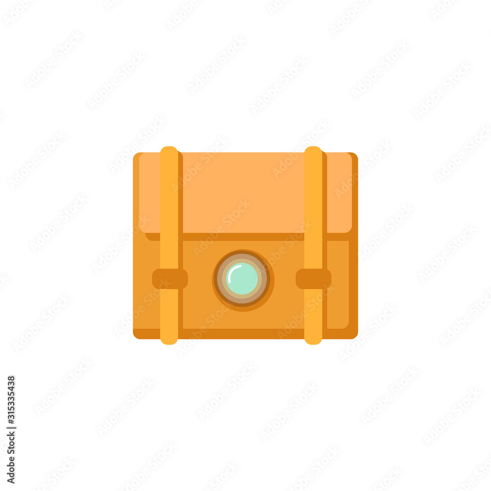 camera bag colorful flat icon on white background camera bag colorful flat icon on white background