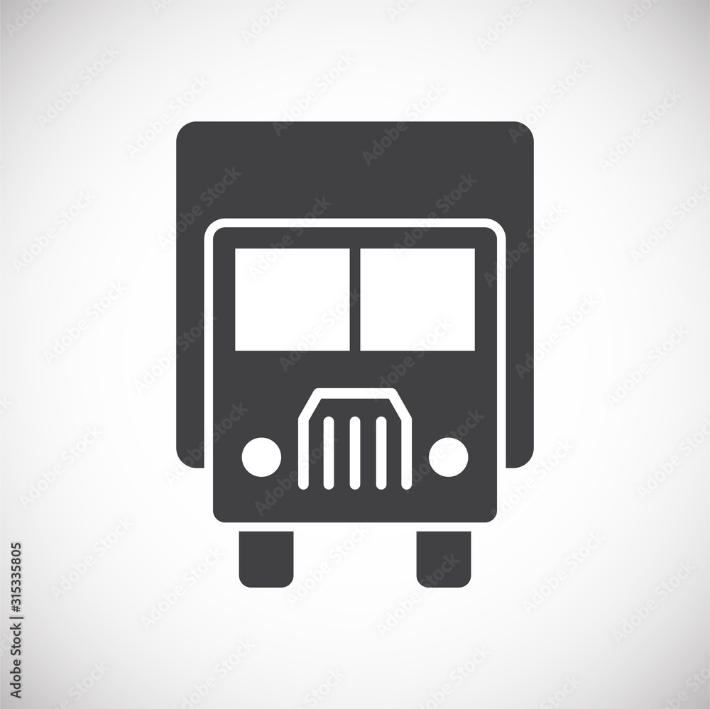 Car icon on background for graphic and web design. Creative illustration concept symbol for web or mobile app Car icon on background for graphic and web design. Creative illustration concept symbol for web or mobile app