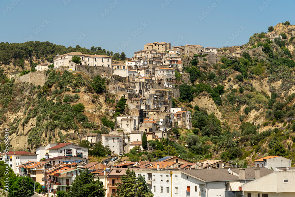 Tursi, old village in Basilicata