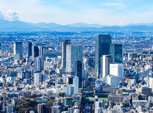 Obraz na płótnie 東京 再開発が進む渋谷エリア w salonie