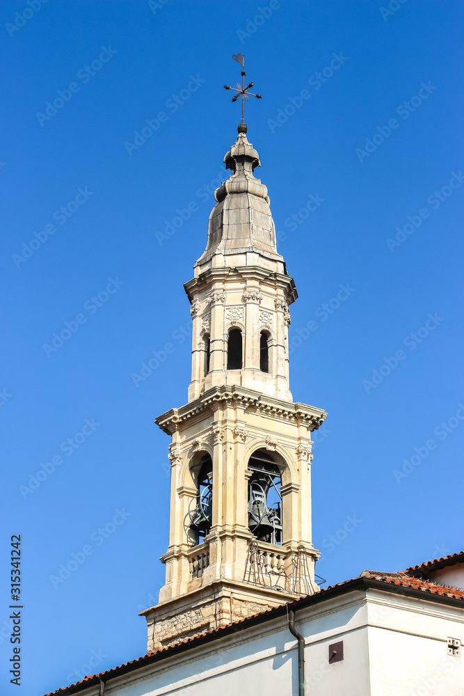 Lonigo, Italy. View of catholic church (Chiesa Vecchia) in Lonigo.