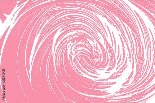 Natural soap texture. Actual bright pink foam trac