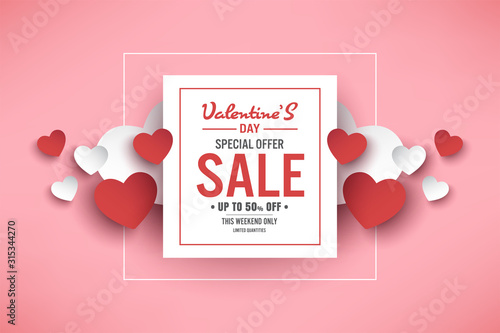valentine's day sale background