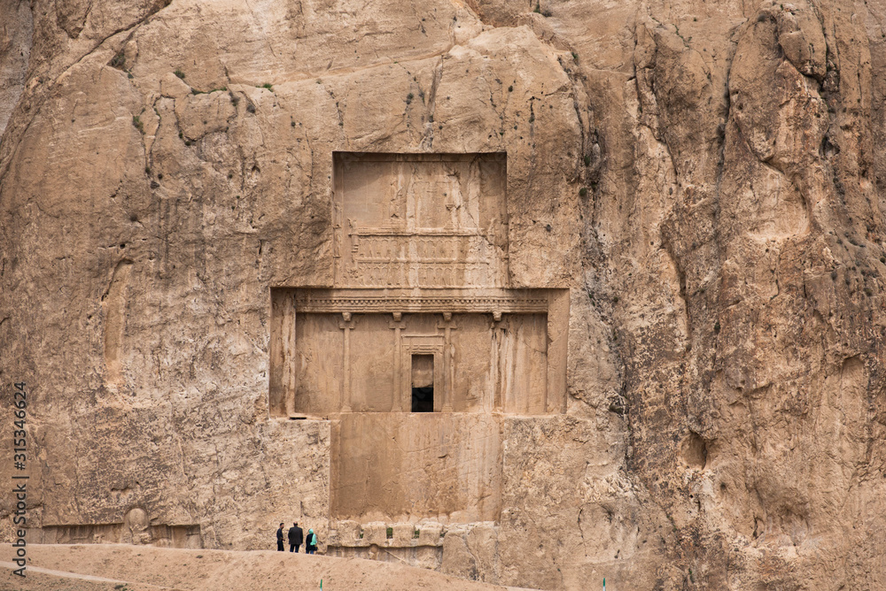 Persepolis Naqsh-e Rustam Tomb of Darius II