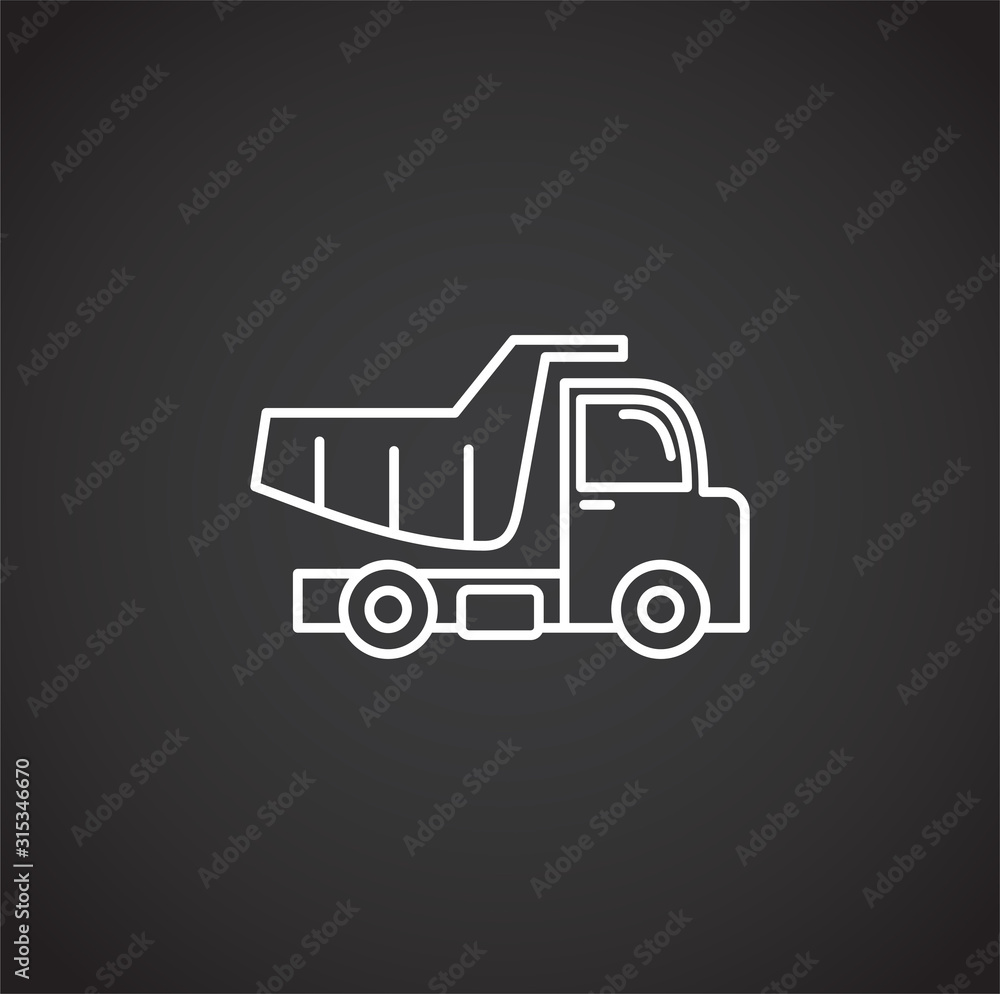 Car icon outline on background for graphic and web design. Creative illustration concept symbol for web or mobile app Car icon outline on background for graphic and web design. Creative illustration concept symbol for web or mobile app