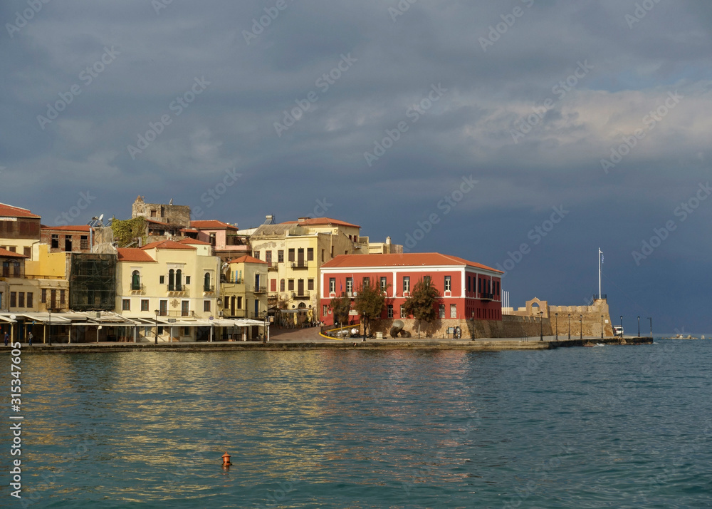 Nautical Museum, Chania and Firkas fortress, Greece   