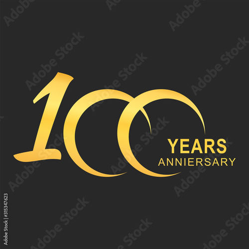 100 Years Anniversary design
