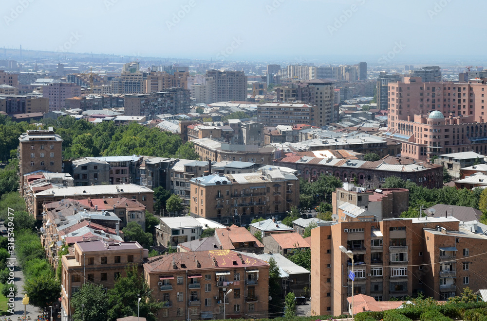 Panorama of Yerevan. Armenia.