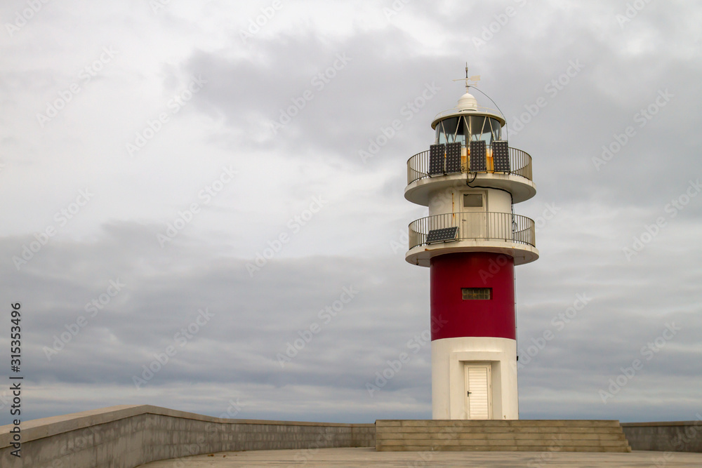 Lighthouse in Cabo Ortegal, Galicia, Spain