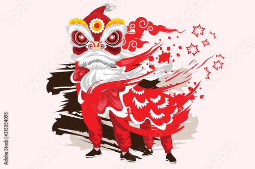 Chinese Traditional Lion Dance | Chinese Happy New Year 2020 