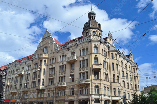 Beautiful architecture of Riga