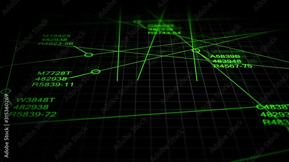 Air Traffic Control Software Tracking Inbound Outbound Flights - Motion Graphics - Green Modern Version - V1 Air Traffic Control Software Tracking Inbound Outbound Flights - Motion Graphics - Green Modern Version - V1