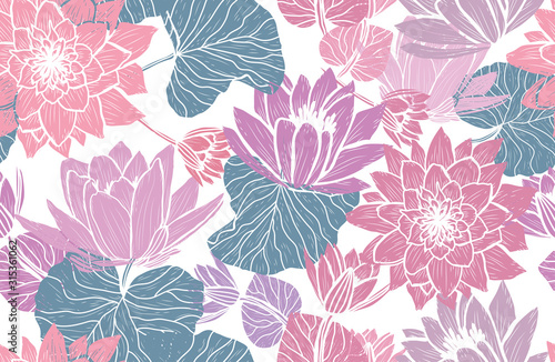floral seamless pattern