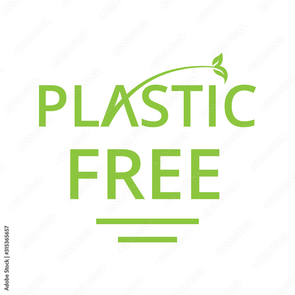 Plastic free logo template. Bpa plastic free chemical mark zero or 100 percent clean. Plastic free logo template. Bpa plastic free chemical mark zero or 100 percent clean.
