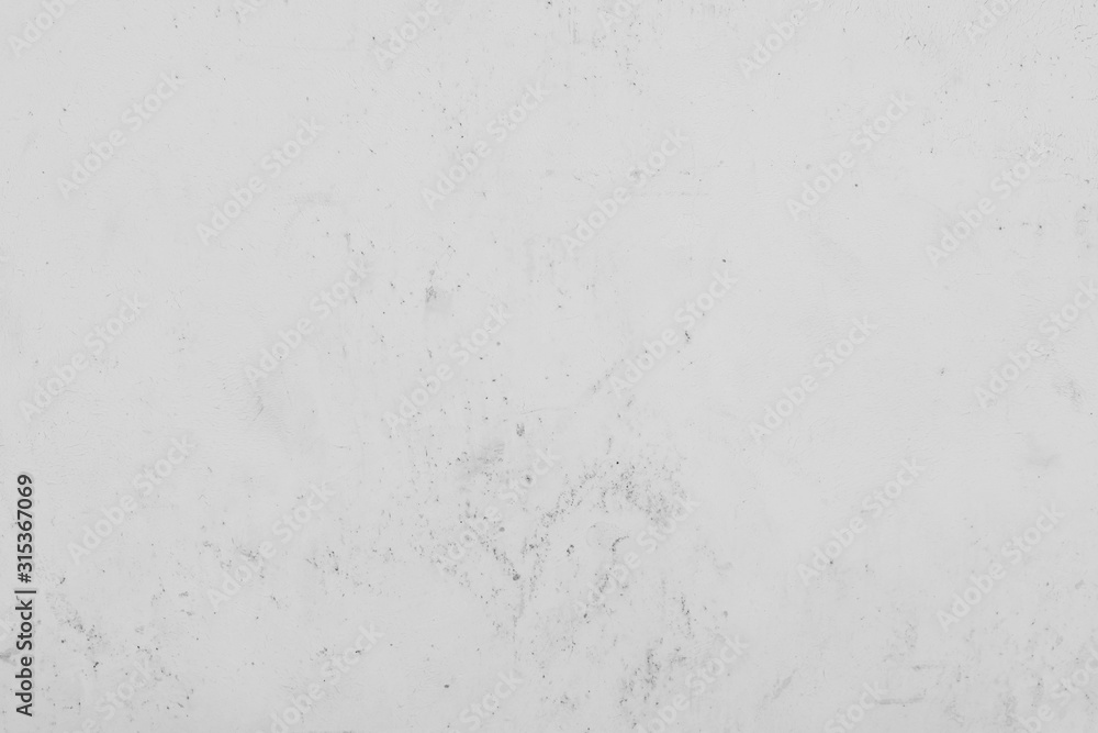 Obraz premium Empty white concrete wall texture and background