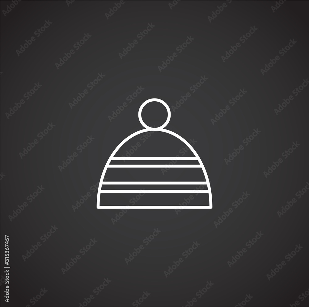 Winter related icon on background for graphic and web design. Simple illustration. Internet concept symbol for website button or mobile app Winter related icon on background for graphic and web design. Simple illustration. Internet concept symbol for website button or mobile app