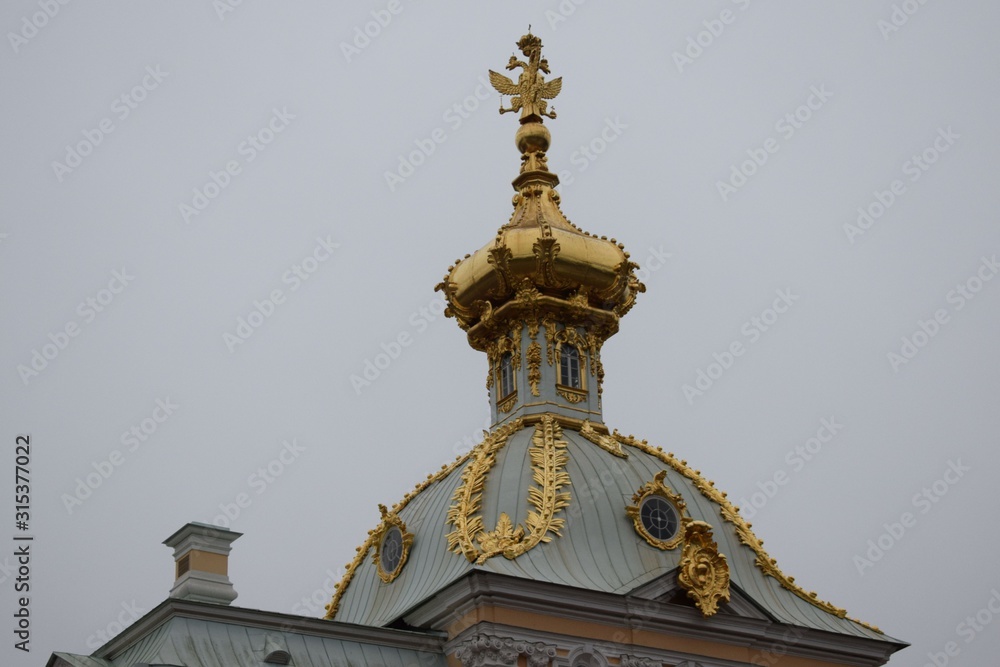 the dome of the Church in Russia