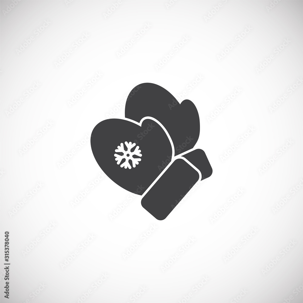 Winter related icon on background for graphic and web design. Simple illustration. Internet concept symbol for website button or mobile app Winter related icon on background for graphic and web design. Simple illustration. Internet concept symbol for website button or mobile app