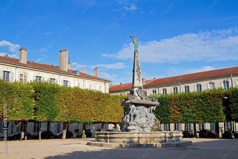 Nancy, Amphitrite-Brunnen auf der Place Stanislas
