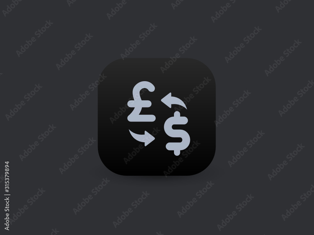 Exchange Pound to Dollar - App Icon Exchange Pound to Dollar - App Icon