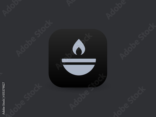 Oil Flame -  App Icon