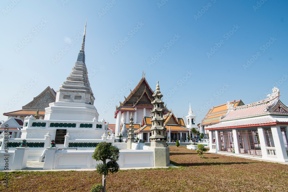 Fototapeta premium THAILAND BANGKOK WAT KANLAYANAMIT
