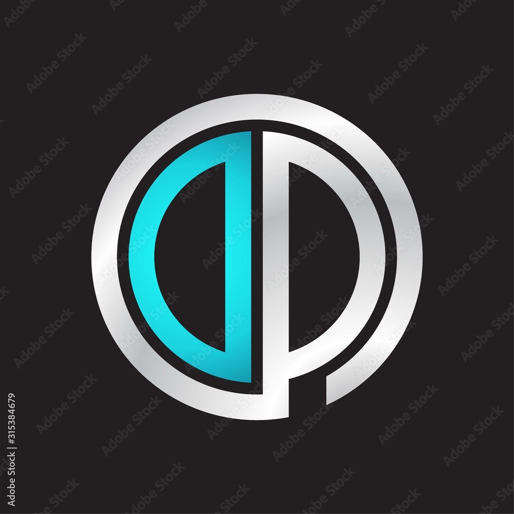 OO Initial logo linked circle monogram OO Initial logo linked circle monogram