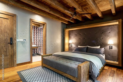 Bedroom In Modern luxury house