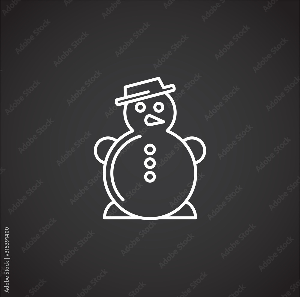 Winter related icon on background for graphic and web design. Simple illustration. Internet concept symbol for website button or mobile app Winter related icon on background for graphic and web design. Simple illustration. Internet concept symbol for website button or mobile app
