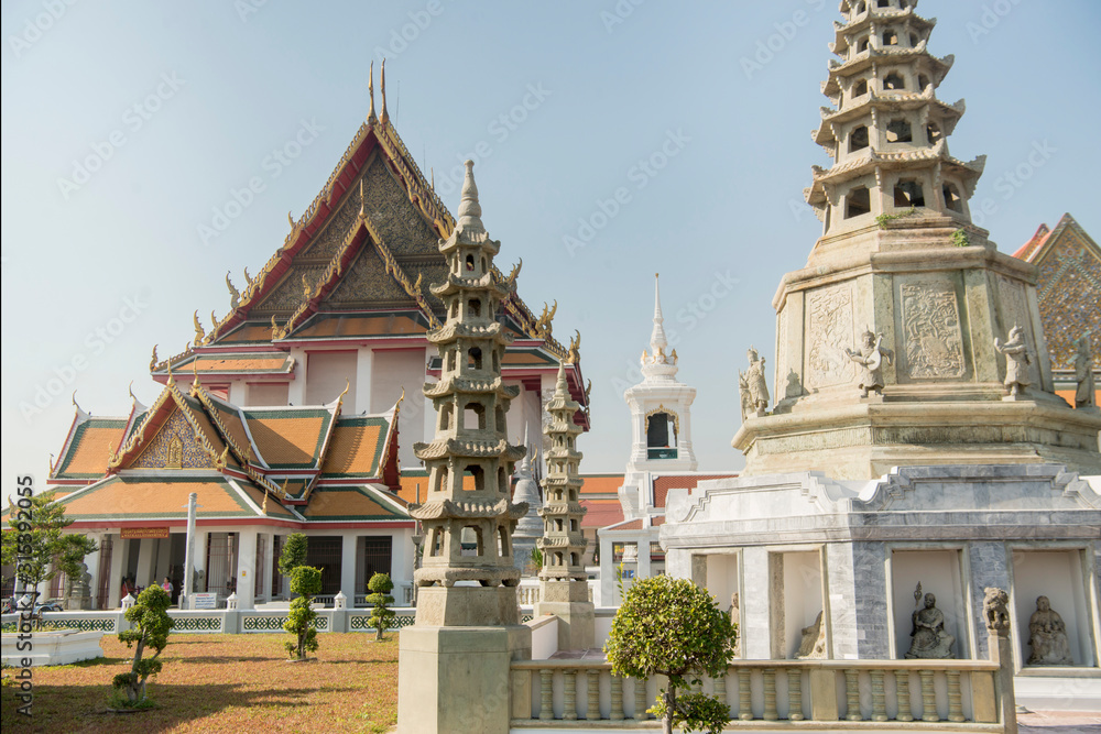THAILAND BANGKOK WAT KANLAYANAMIT THAILAND BANGKOK WAT KANLAYANAMIT