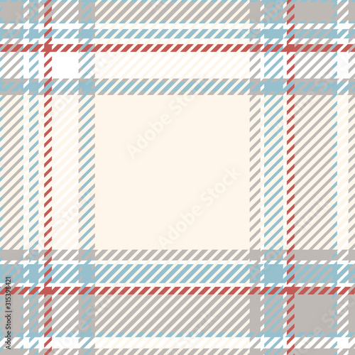 Plaid or tartan vector is background or texture in many color