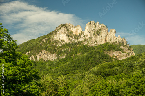 Senecca Rocks in West Virginia
