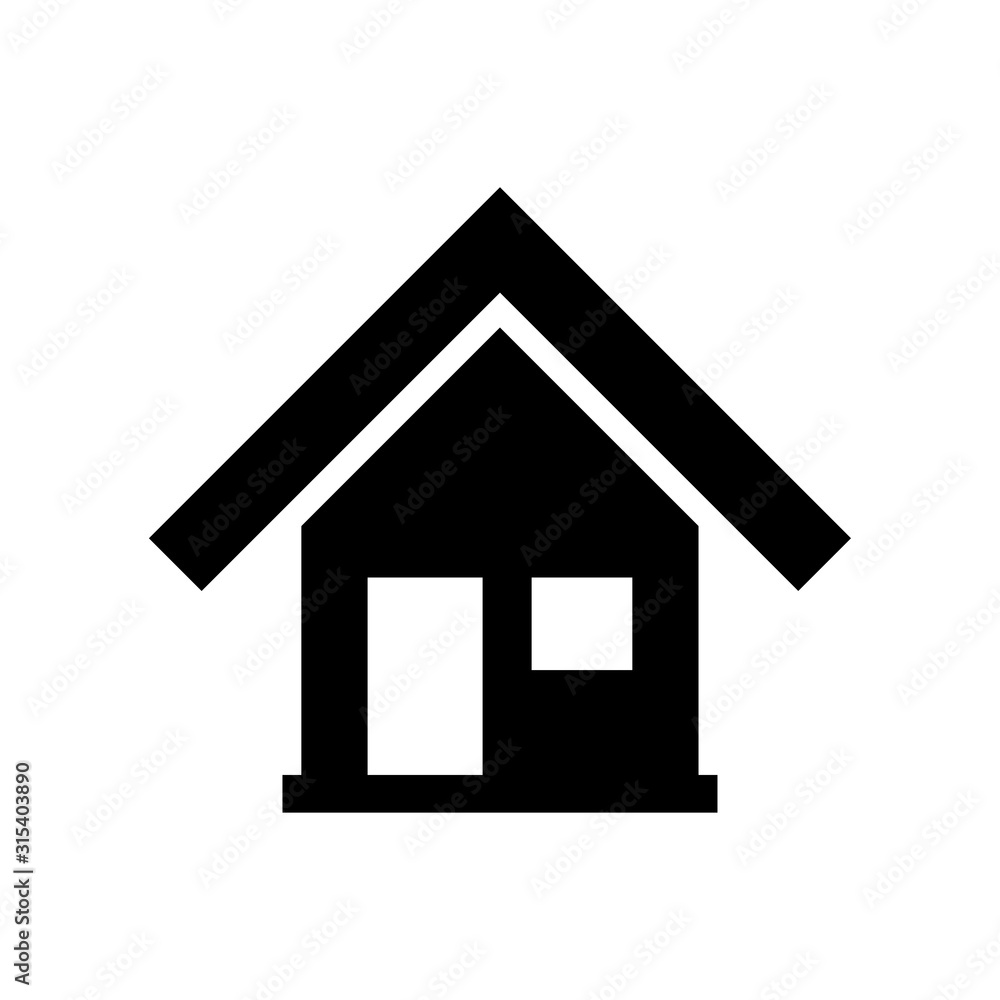 Home icon vector template illustration design Home icon vector template illustration design