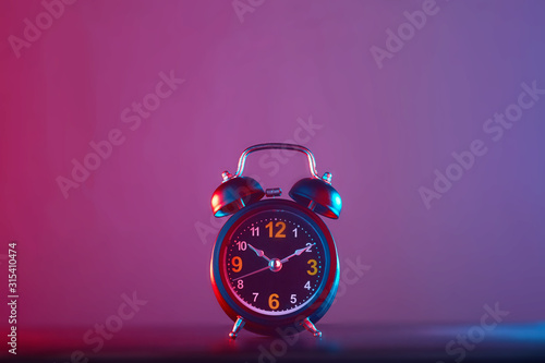 Alarm Clock colorful lighting