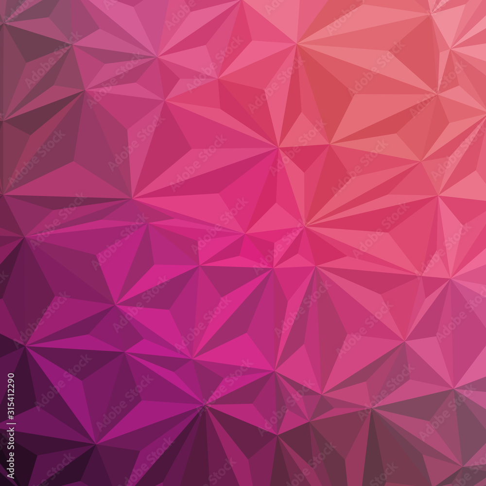 Obraz premium Abstract Low Polygon gradient Generative Art background illustration