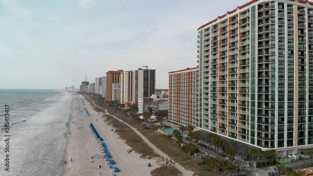 Myrtle Beach aerial view Myrtle Beach aerial view