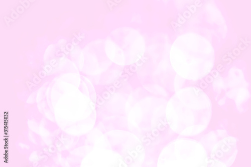 Fototapeta Naklejka Na Ścianę i Meble -  Abstract pink bokeh with black background.defocused.