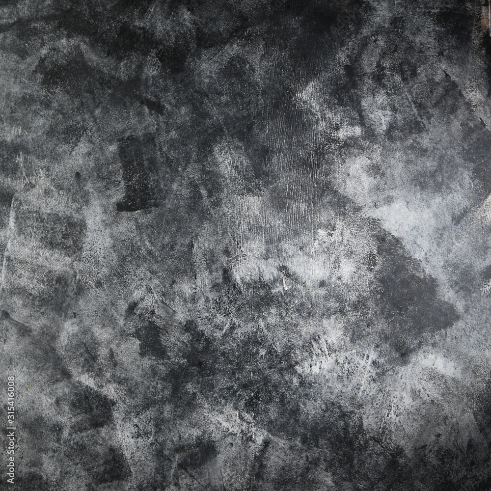 Fototapeta premium Gray concrete texture or background. With place for text and image.
