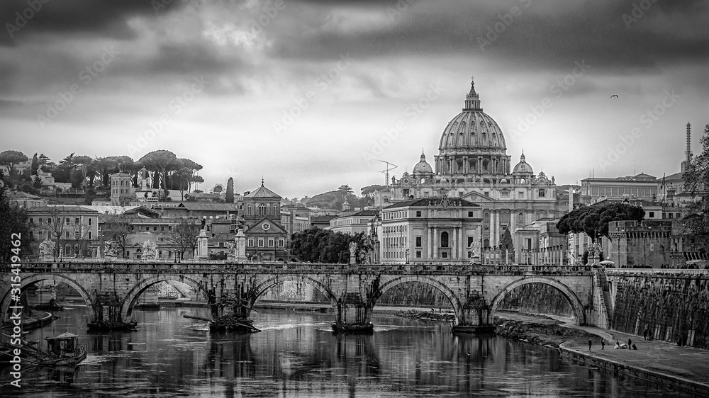 Rome Vatican River View