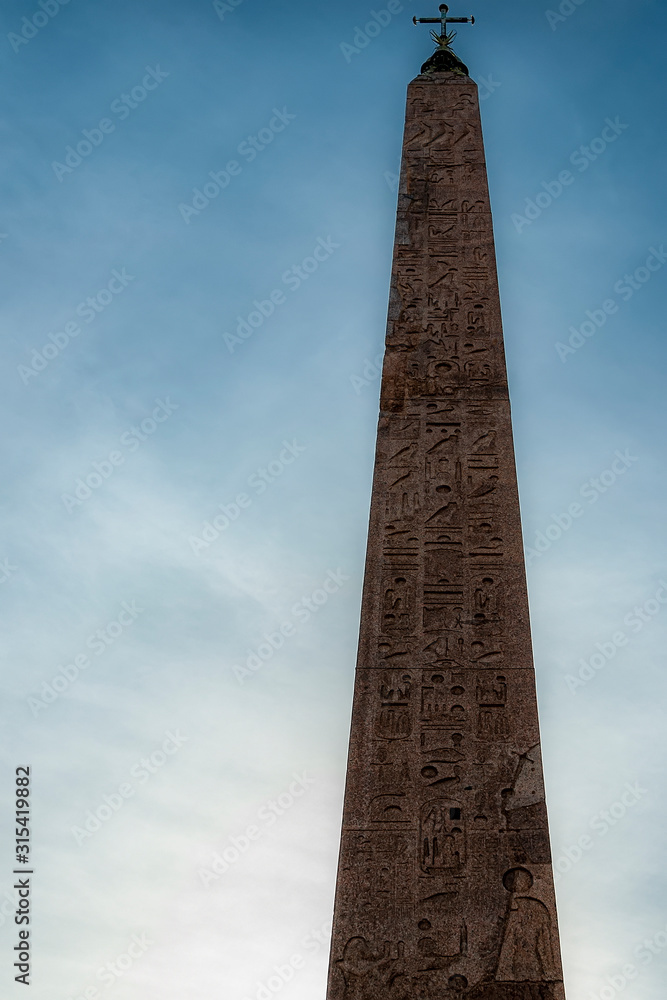 Rome Flaminio Obelisk