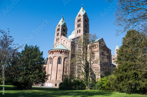 Wallpaper Mural Germany, Speyer, Exterior of Speyer Cathedral Torontodigital.ca