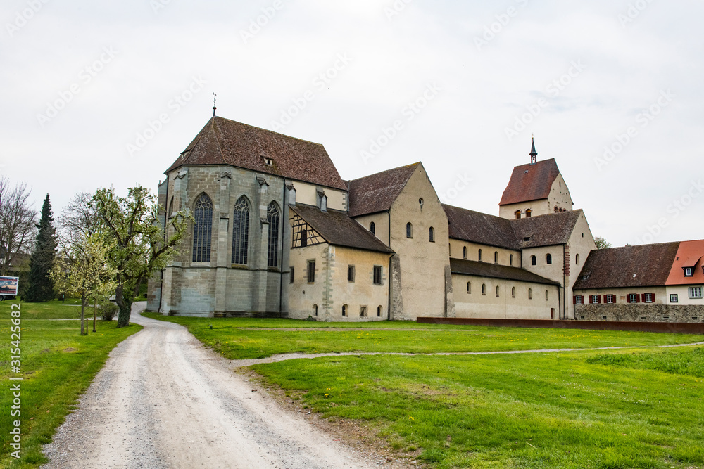 Germany, Reichenau Island, Exterior of Benedictine Abbey of Reichenau